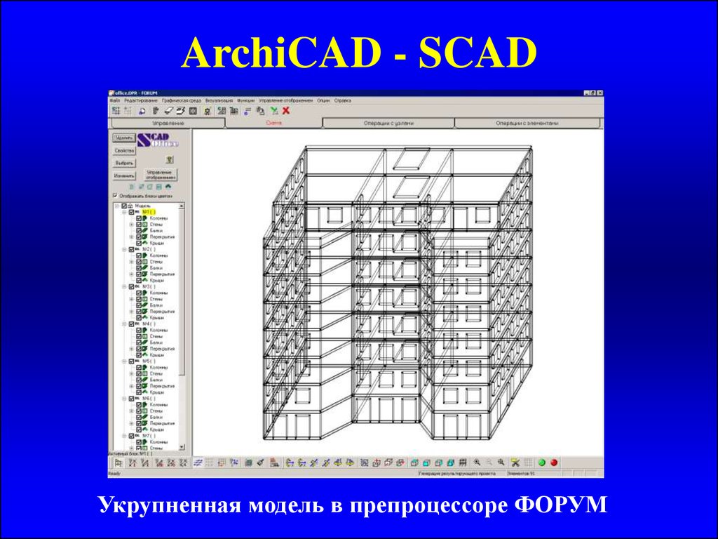 Scad office. Моделирование SCAD. Скад САПР. SCAD форум. Аналитическая модель ARCHICAD.