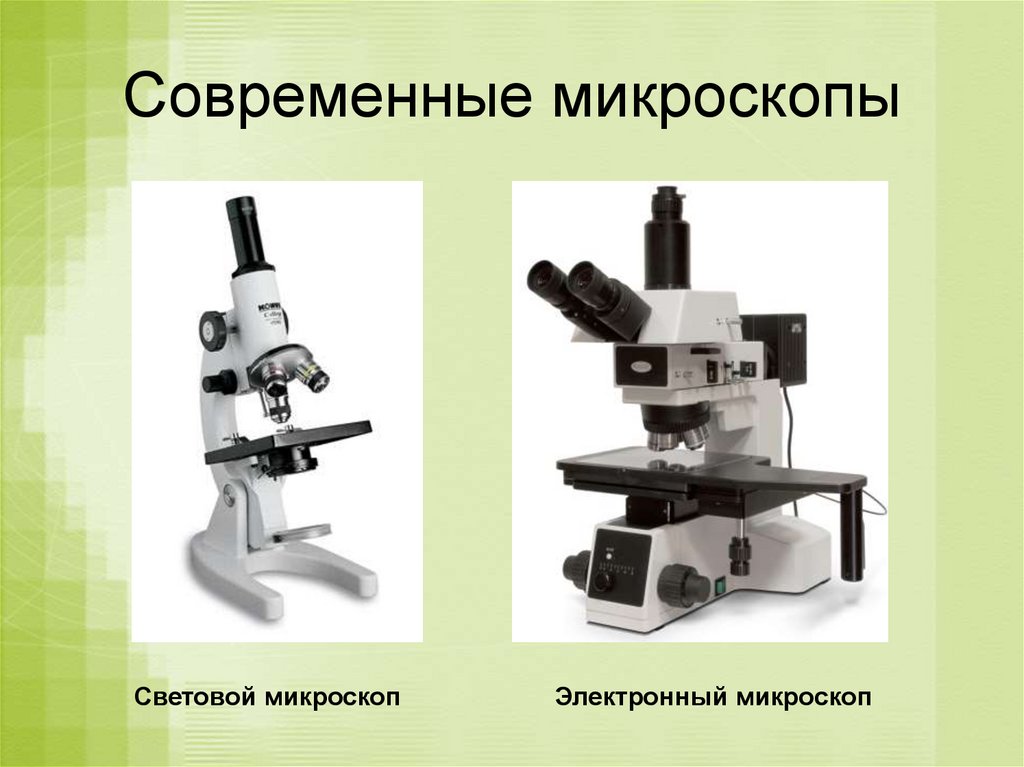 Чем отличаются микроскопы