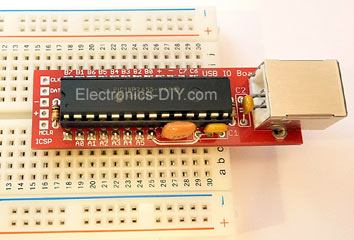 USB IO Board PIC18F2455 / PIC18F2550