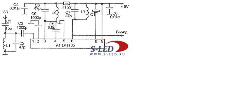 Схема укв конвертера. La1185 конвертер схема. Конвектор ФМ В УКВ на la1185. La1185 УКВ блок. Cd7358gs конвертер схема.