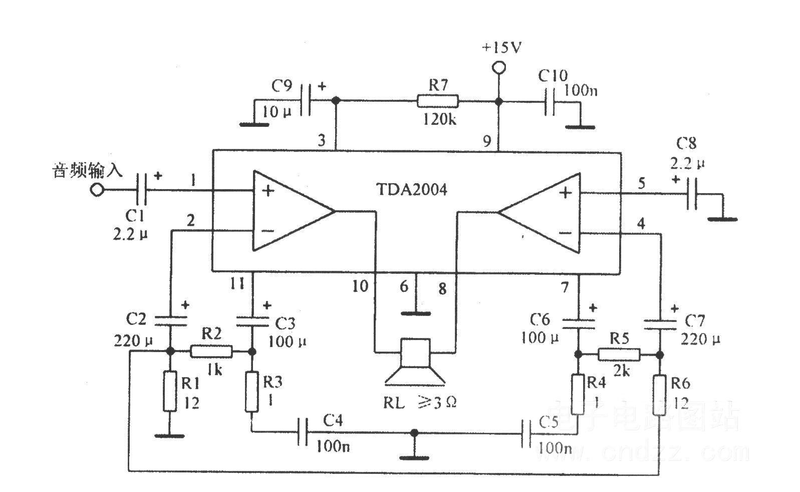 Tda8932 схема усилителя