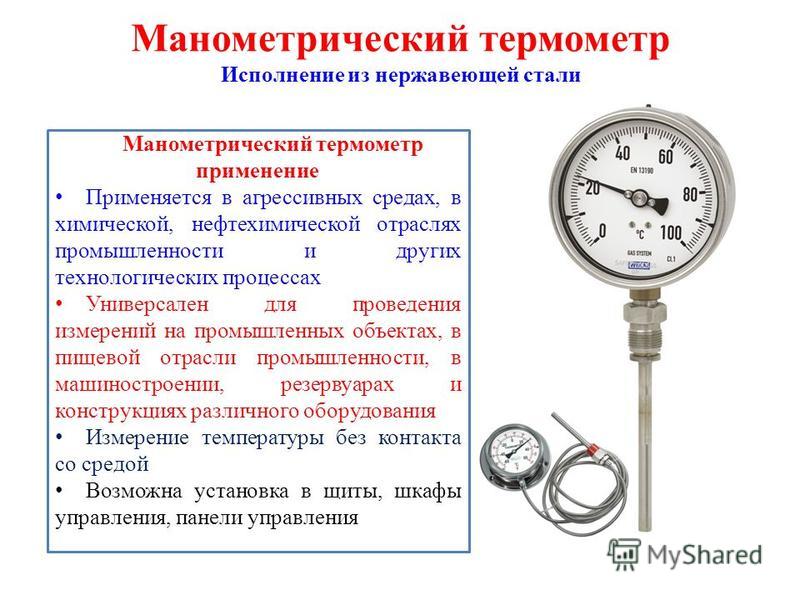 Измерение температуры газа