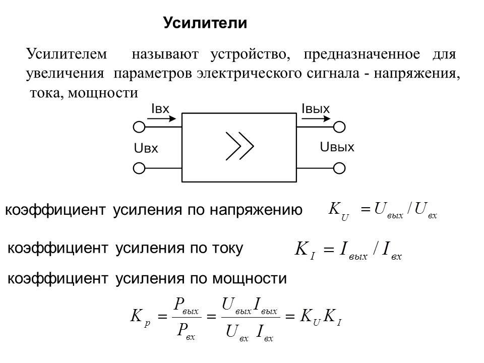 Устройство усилителя