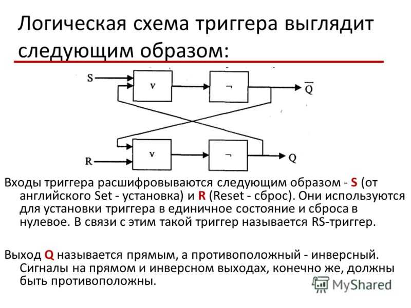 Триггер что это такое простыми словами