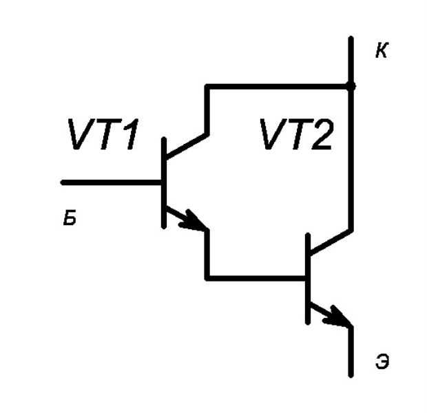 Транзистор шиклаи схема
