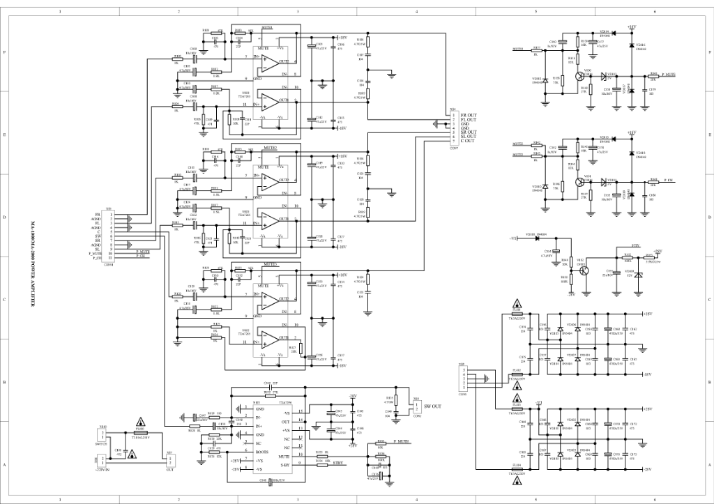 Fsw 7800 схема подключения