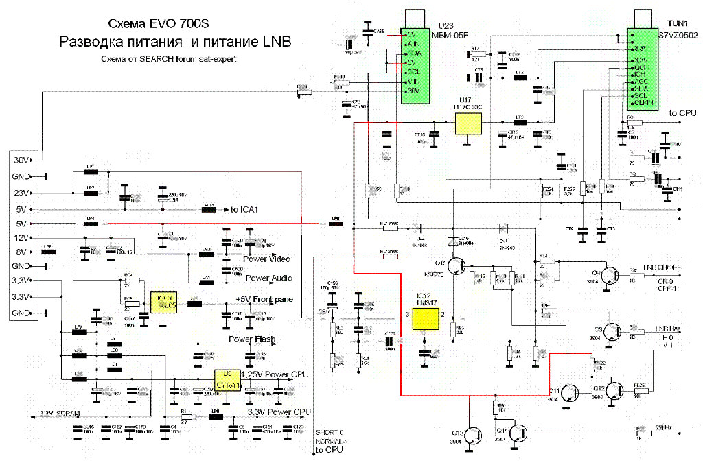 Схема tf dvbt212