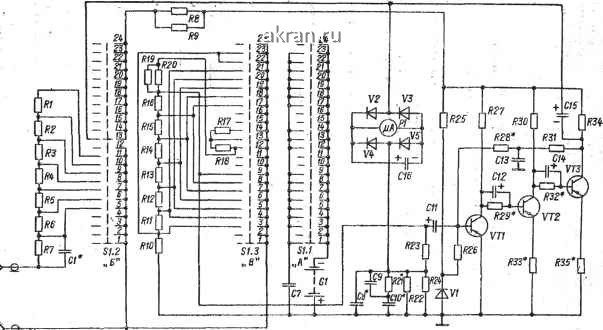 Ц4324 схема монтажная