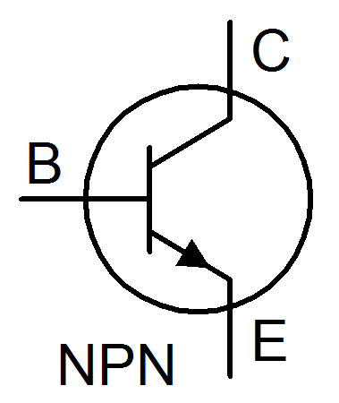 Npn транзистор схема подключения