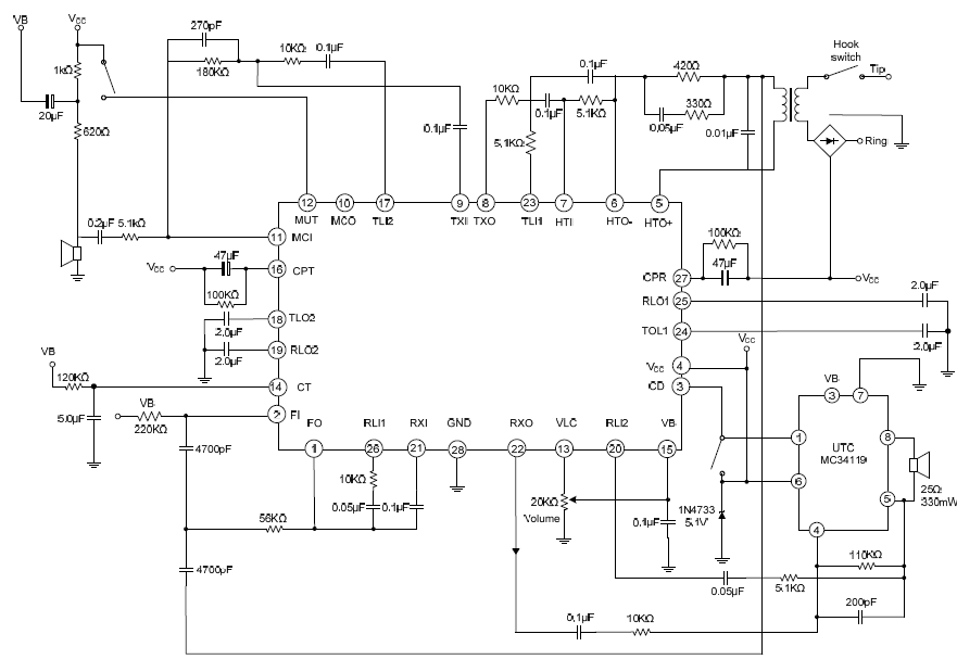 Mc34018g схема включения