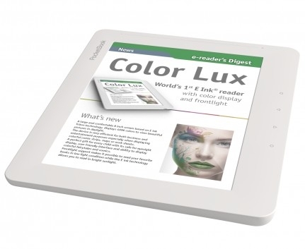 Первая цветная электронная книга PocketBook Color Lux на экране E Ink