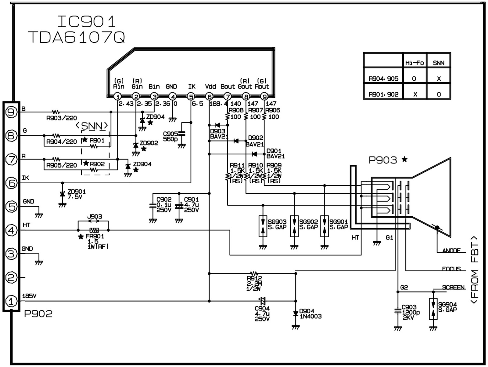 Схема шасси mc 64a