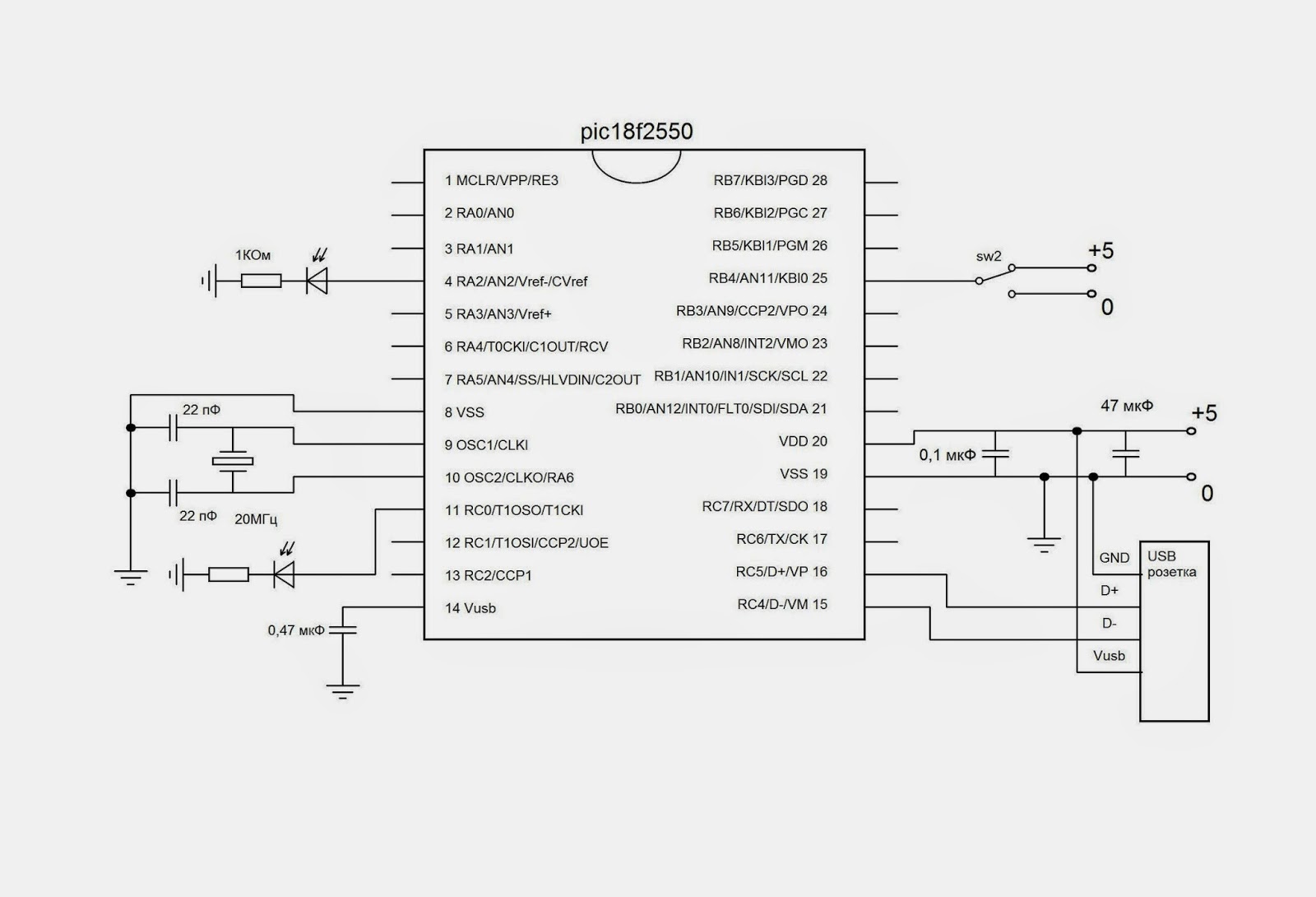 4 18 f. Дозиметр на pic18f2550 версия 1.2. Pic18f4550 - микроконтроллер. Pic18f25k80 схема включения. Pic18f2550 схемы самоделок.
