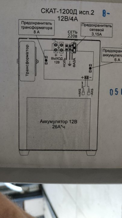 Скат 1200 схема