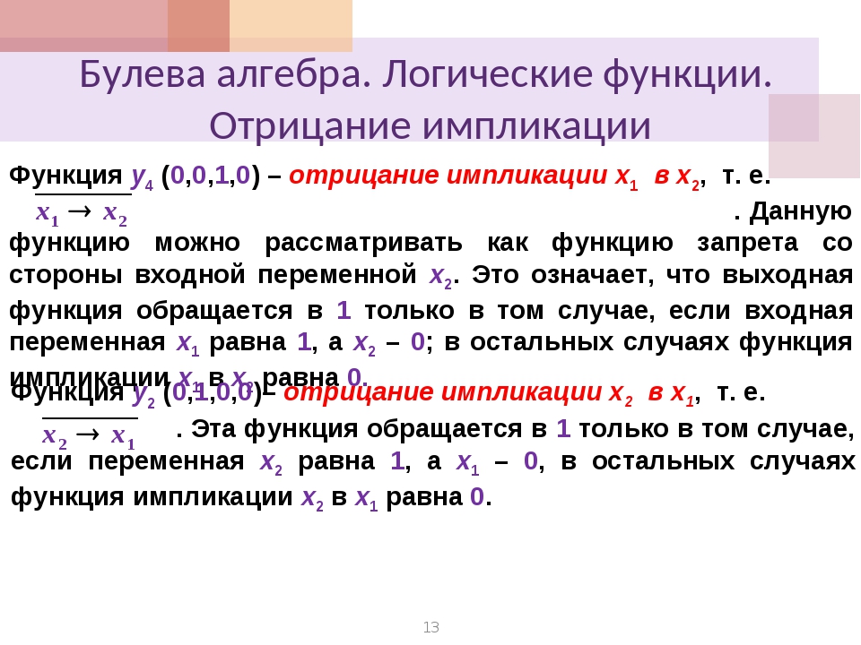 Булева алгебра. Алгебра логики булева Алгебра. Отрицание булева Алгебра. Логические функции булевой алгебры.