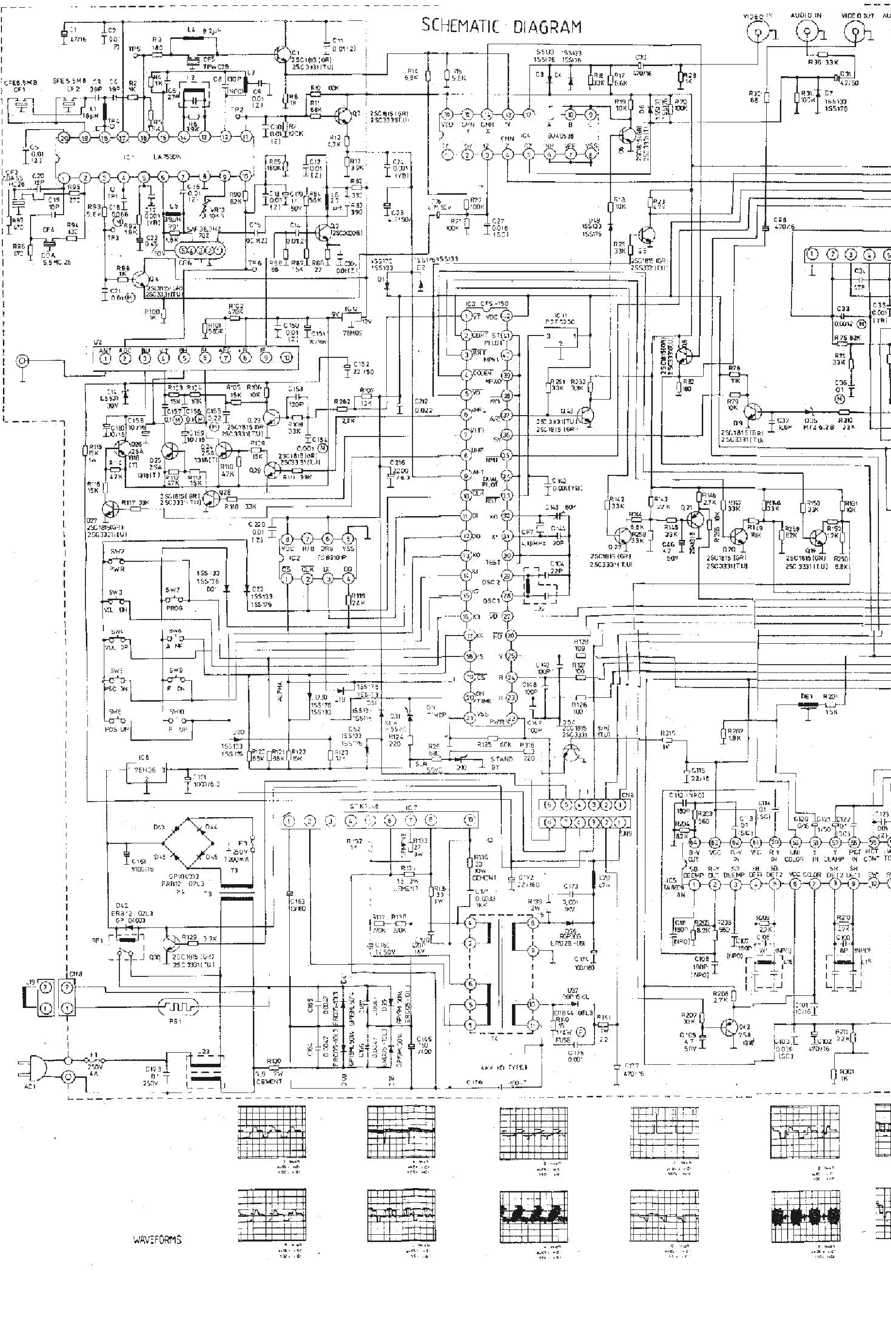 Схема tv 1400a mk8