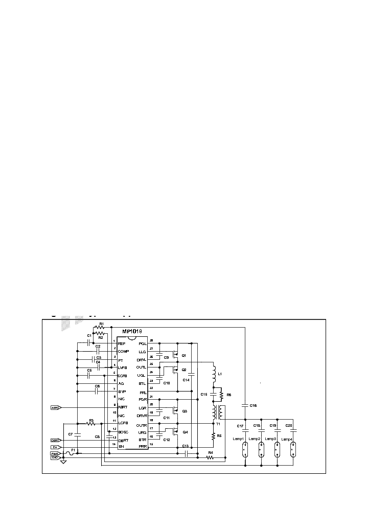 Oz964sn схема инвертора