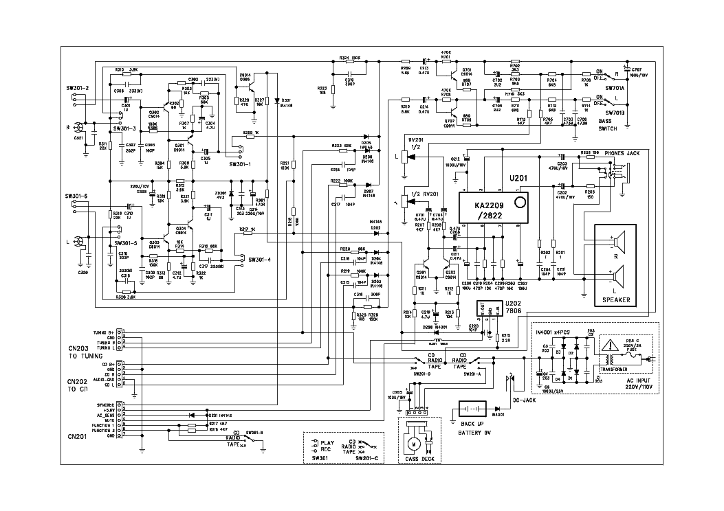 Схема supra ctv 14001