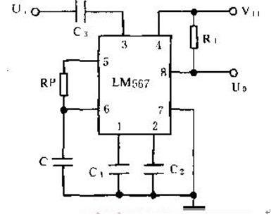 Lm567 схема включения