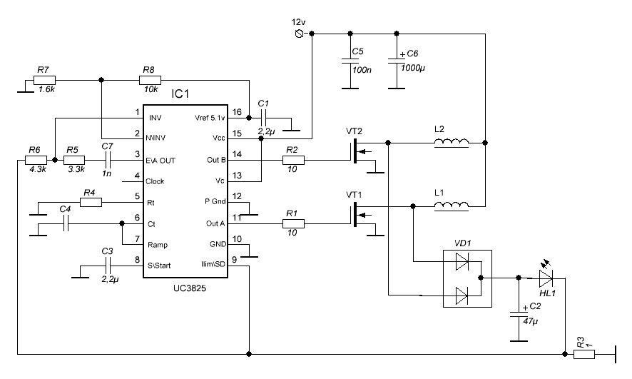 Us3825 схема включения