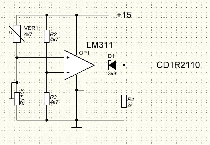 Lm311 схема подключения