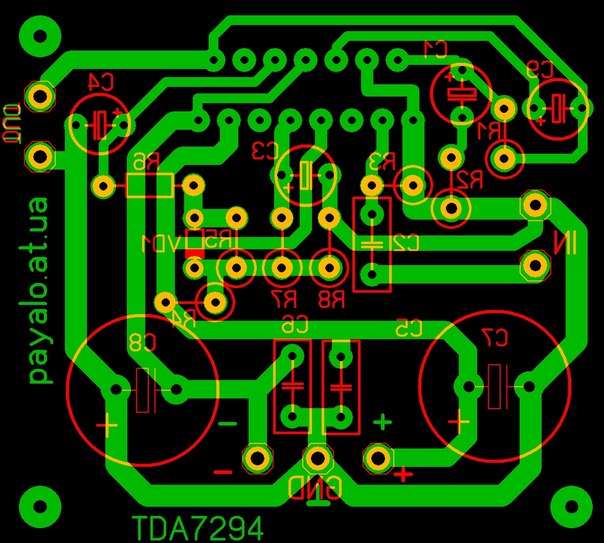 Тда 7294 схема