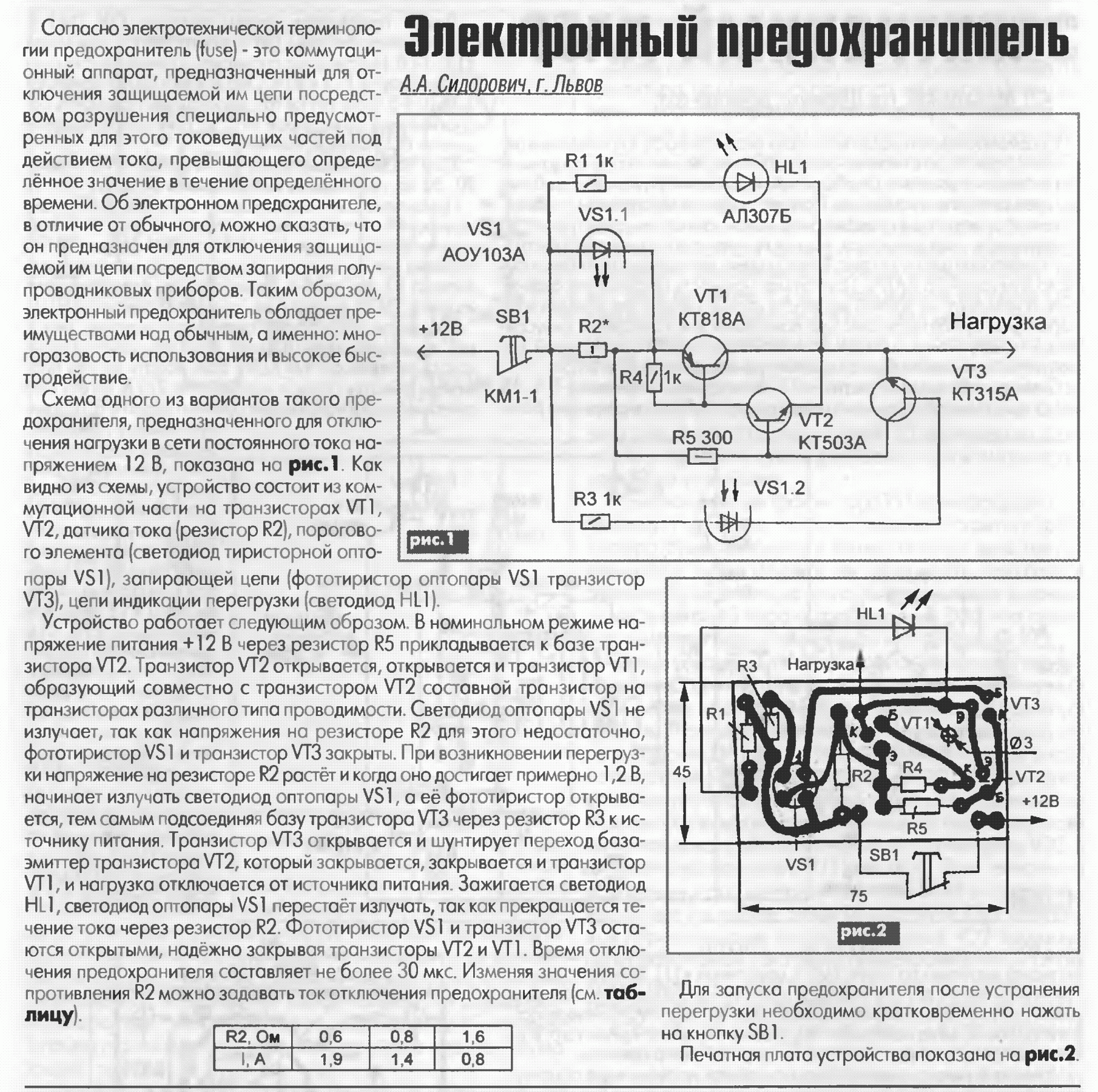 Электронная регулировка