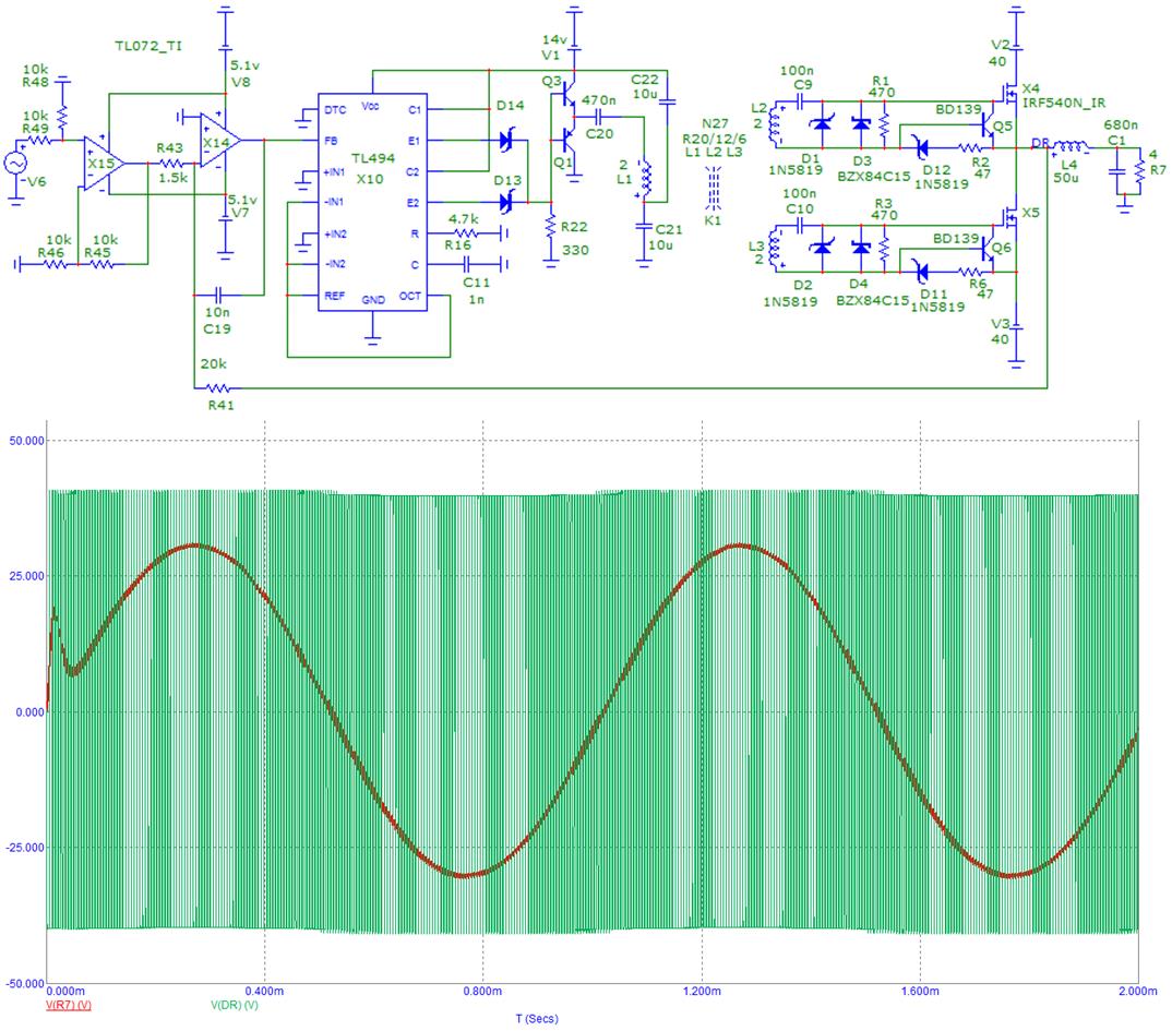 Class d amplifier