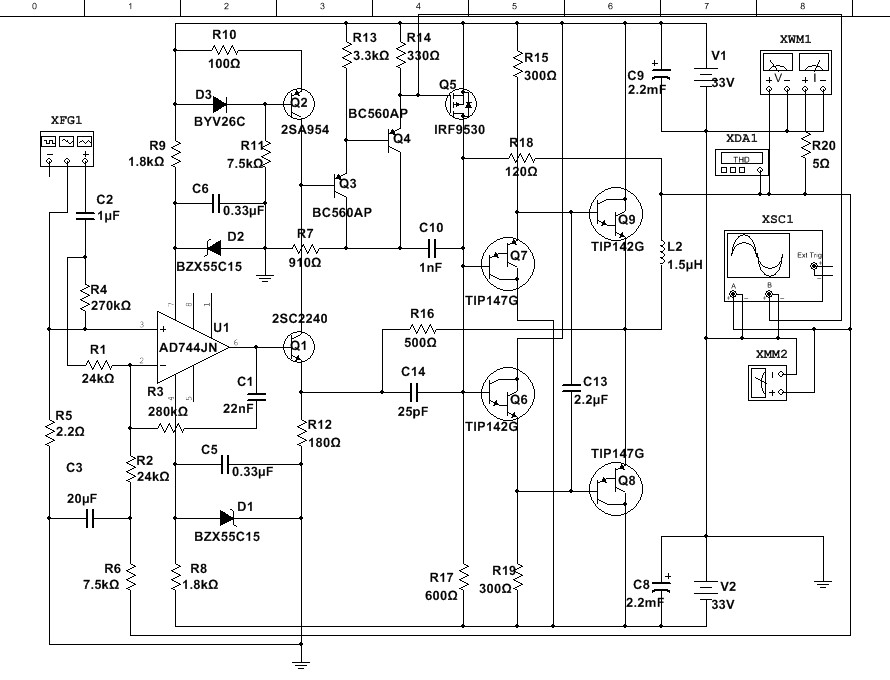 Quad 909 схема