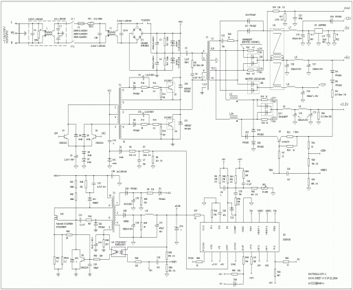 Sr 1009sac hp 220v 400w схема подключения