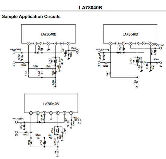 La78045 даташит LA78045 Datasheet(PDF) Sanyo Semicon Device i
