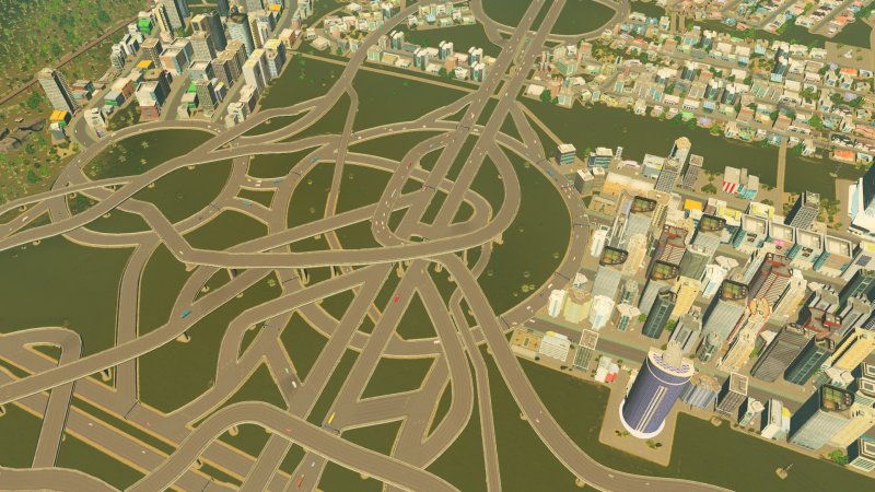 Cities skylines пробки. Сим Сити Скайлайн. SIMCITY 4 развязка. ЖД вокзал Сити Скайлайн. Cities Skylines дороги.