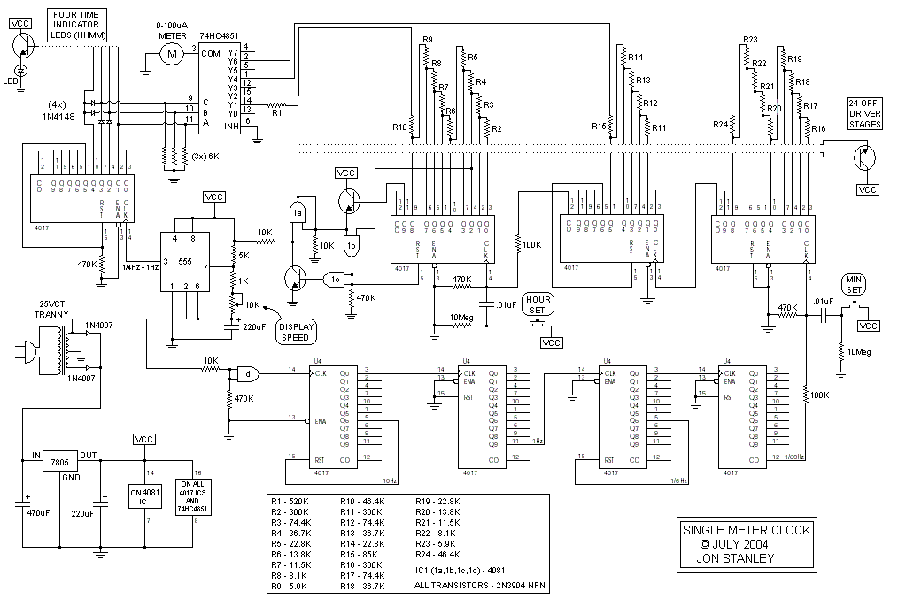 Lm8560 часы схема