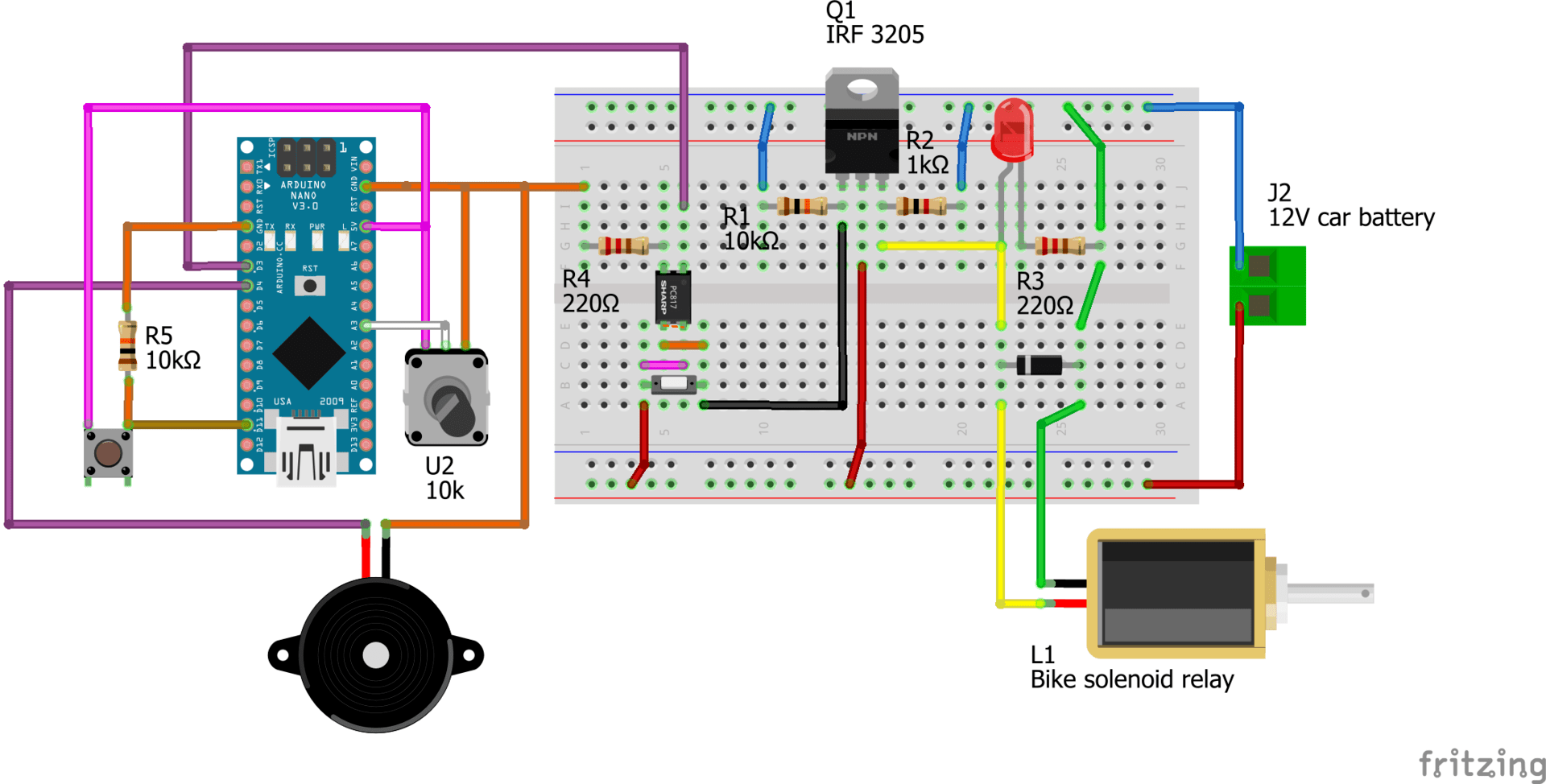 Arduino подключение датчика света