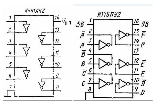 К561ле5 схема включения для начинающих