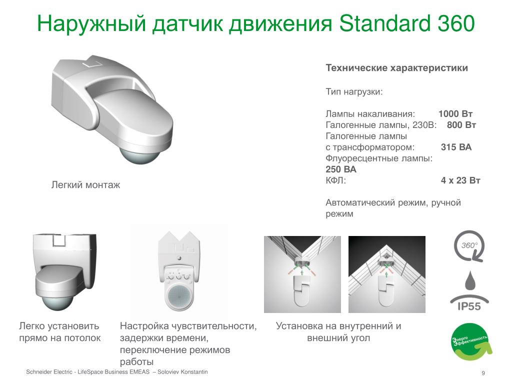 Картинка датчика движения