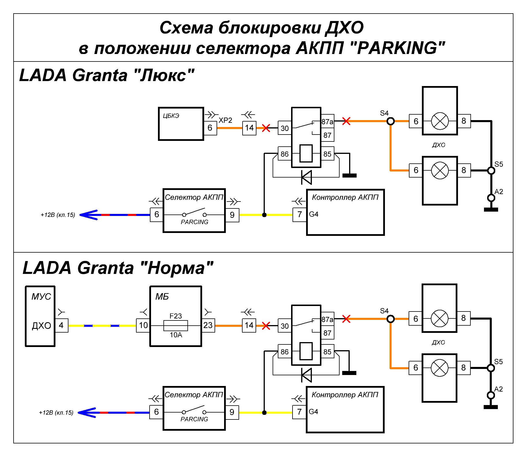 Схема подключения контроллера дхо