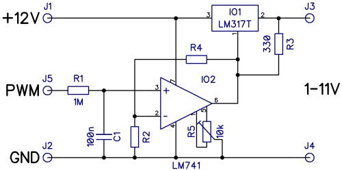 Lm317l схема включения