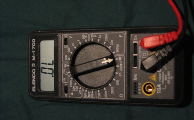 Familiarize Ohm Meter Functions