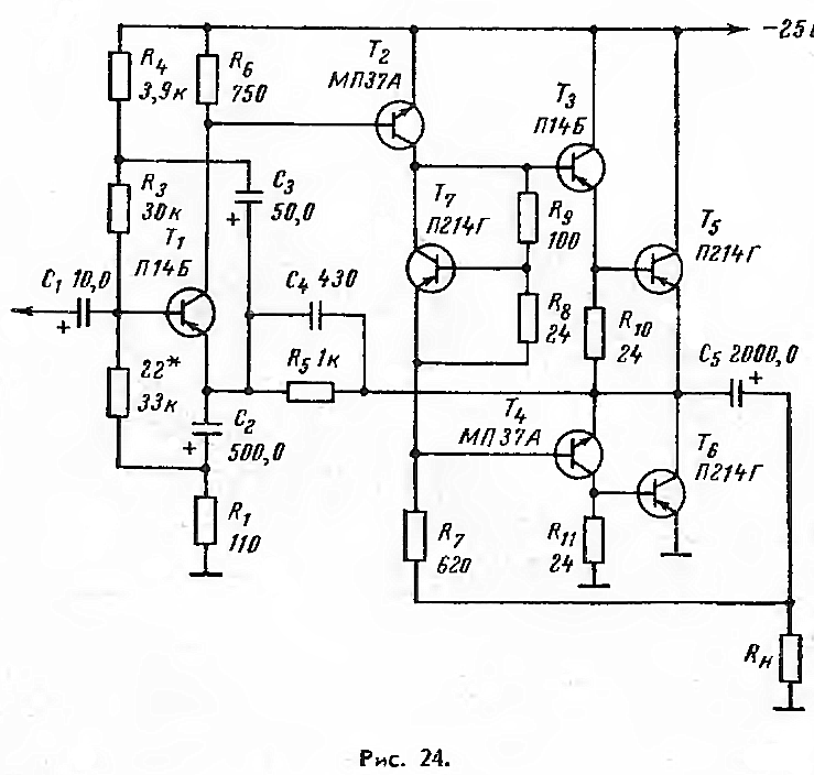Схема трехполосной акустической системы