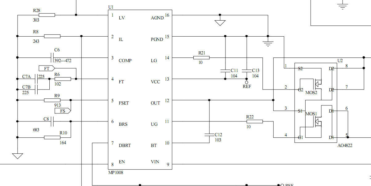 Mp61093es схема включения