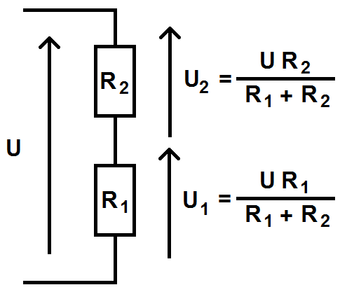 Расчет делителя на резисторах
