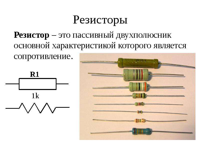 Переменный резистор принцип работы