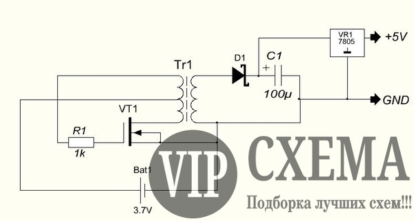 Преобразователь чаплыгина схема