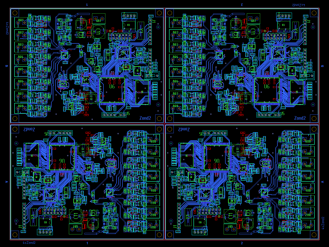 Создание плат. KICAD контур платы. Мелко сирийное производство плат. Разработка печатных плат NX. Мультиплата.