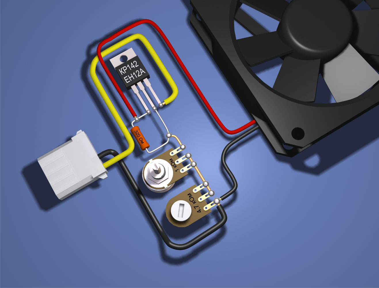 Как регулировать скорость вентиляторов на компьютере molex