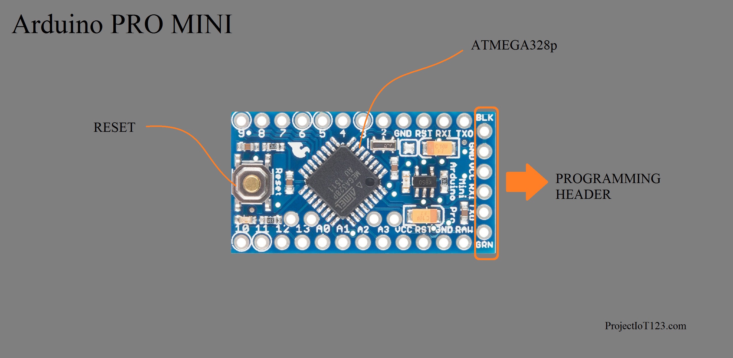 Arduino pro mini схема электрическая принципиальная