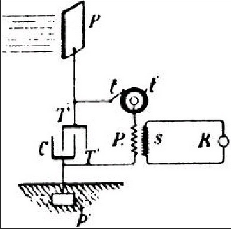 Атмосферное электричество тесла схема