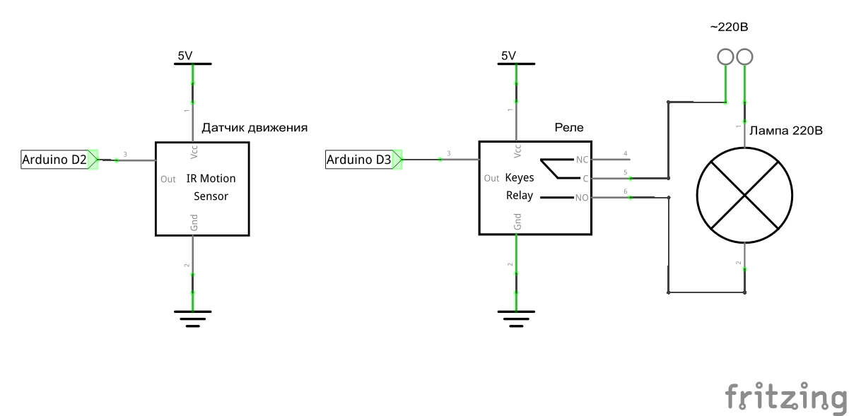 Инфракрасный датчик ардуино подключение
