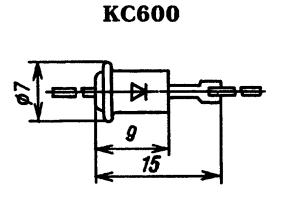 Корпус стабилитрона КС600